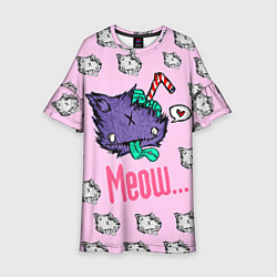 Детское платье Drop Dead: Meow