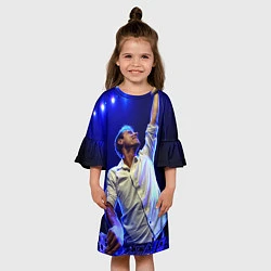 Платье клеш для девочки Armin Van Buuren, цвет: 3D-принт — фото 2