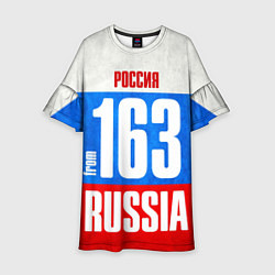 Платье клеш для девочки Russia: from 163, цвет: 3D-принт