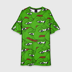 Детское платье Sad frogs