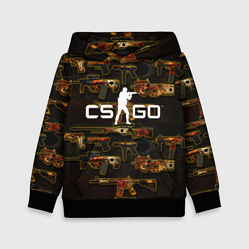 Детская толстовка Counter-Strike Global Offensive / 3D-Черный – фото 1