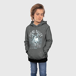 Толстовка-худи детская Team t-shirt 5, цвет: 3D-черный — фото 2