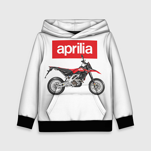 Детская толстовка Aprilia SXV550 / 3D-Черный – фото 1