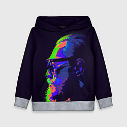 Толстовка-худи детская McGregor Neon, цвет: 3D-меланж