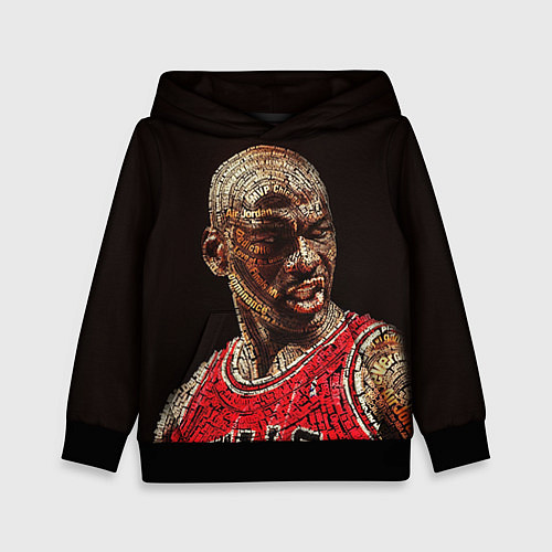 Детская толстовка Michael Jordan / 3D-Черный – фото 1