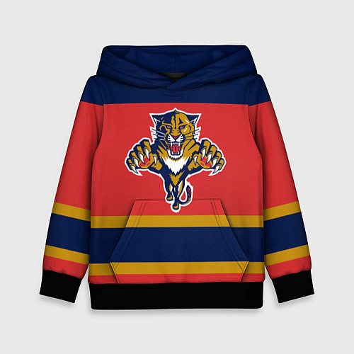 Детская толстовка Florida Panthers / 3D-Черный – фото 1