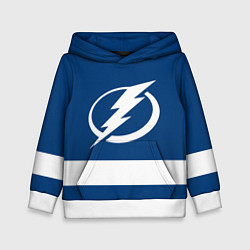 Толстовка-худи детская Tampa Bay Lightning, цвет: 3D-белый