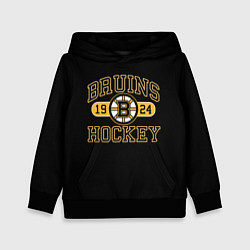 Толстовка-худи детская Boston Bruins: Est.1924, цвет: 3D-черный