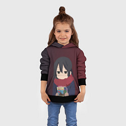 Толстовка-худи детская K-ON, цвет: 3D-черный — фото 2