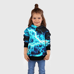 Толстовка-худи детская Energy, цвет: 3D-черный — фото 2