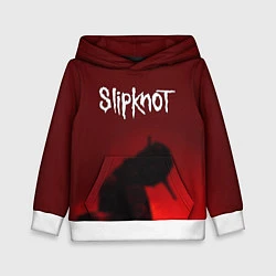 Толстовка-худи детская Slipknot Shadows, цвет: 3D-белый