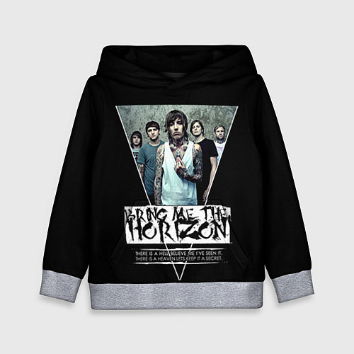 Детская толстовка Bring Me The Horizon / 3D-Меланж – фото 1
