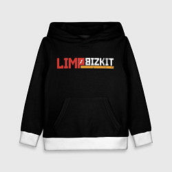 Толстовка-худи детская Limp Bizkit, цвет: 3D-белый