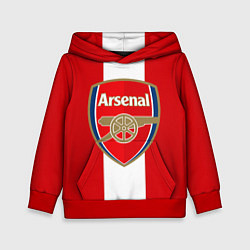 Толстовка-худи детская Arsenal FC: Red line, цвет: 3D-красный