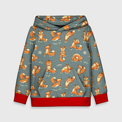 Детская толстовка Foxes Yoga