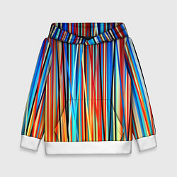 Детская толстовка Colored stripes