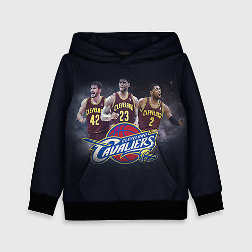 Детская толстовка NBA: Cleveland Cavaliers / 3D-Черный – фото 1