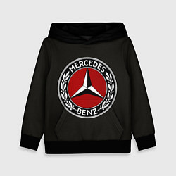Толстовка-худи детская Mercedes-Benz, цвет: 3D-черный