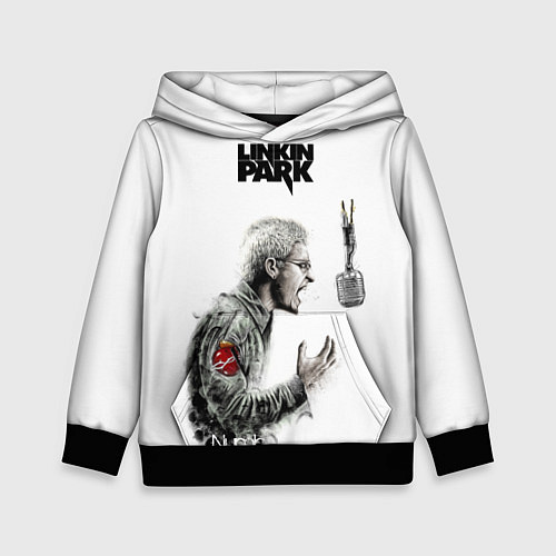 Детская толстовка Bennington Song / 3D-Черный – фото 1