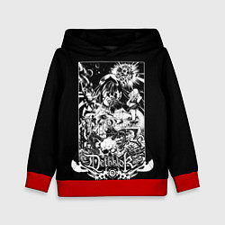 Толстовка-худи детская Dethklok: Metalocalypse, цвет: 3D-красный