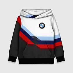 Толстовка-худи детская BMW M SPORT, цвет: 3D-черный