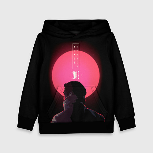 Детская толстовка Blade Runner: Acid sun / 3D-Черный – фото 1