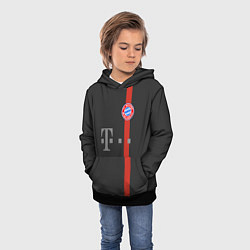 Толстовка-худи детская Bayern FC: Black 2018, цвет: 3D-черный — фото 2