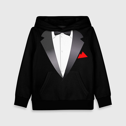 Детская толстовка Смокинг мистера / 3D-Черный – фото 1
