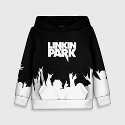 Толстовка-худи детская Linkin Park: Black Rock, цвет: 3D-белый