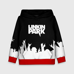 Толстовка-худи детская Linkin Park: Black Rock, цвет: 3D-красный