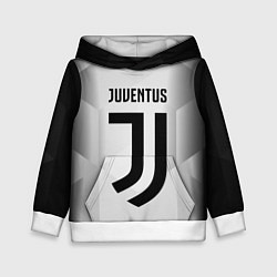 Толстовка-худи детская FC Juventus: Silver Original, цвет: 3D-белый