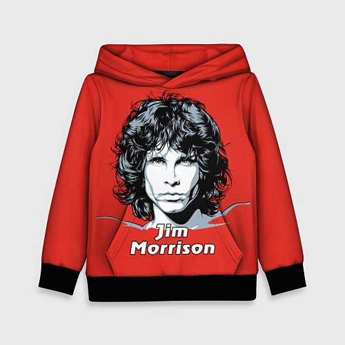 Детская толстовка Jim Morrison / 3D-Черный – фото 1