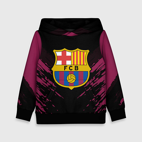 Детская толстовка Barcelona FC: Sport Fashion / 3D-Черный – фото 1