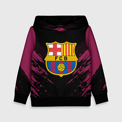 Толстовка-худи детская Barcelona FC: Sport Fashion, цвет: 3D-черный