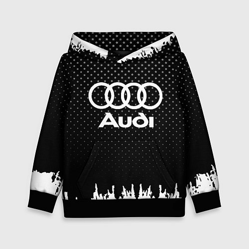 Детская толстовка Audi: Black Side / 3D-Черный – фото 1
