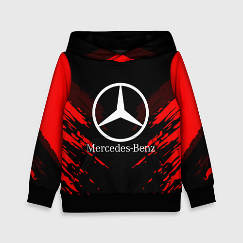 Детская толстовка Mercedes-Benz: Red Anger / 3D-Черный – фото 1