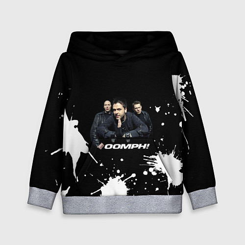 Детская толстовка Группа OOMPH! / 3D-Меланж – фото 1