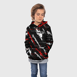 Толстовка-худи детская CS:GO AWP, цвет: 3D-меланж — фото 2