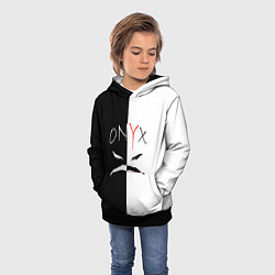 Толстовка-худи детская ONYX, цвет: 3D-черный — фото 2