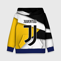 Толстовка-худи детская FC Juventus, цвет: 3D-синий