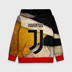Толстовка-худи детская FC Juventus: Old Style, цвет: 3D-красный