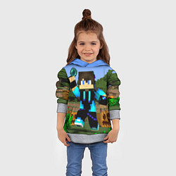 Толстовка-худи детская Бросок Жемчуга Края, цвет: 3D-меланж — фото 2