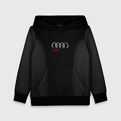 Толстовка-худи детская Audi Carbon, цвет: 3D-черный