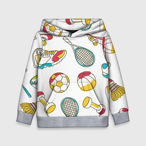 Детская толстовка Sport Life / 3D-Меланж – фото 1