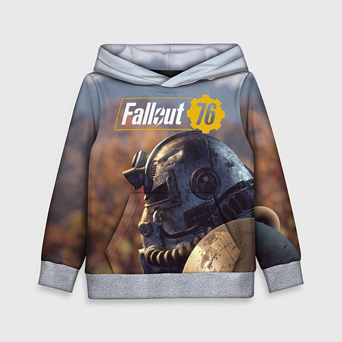 Детская толстовка Fallout 76 / 3D-Меланж – фото 1