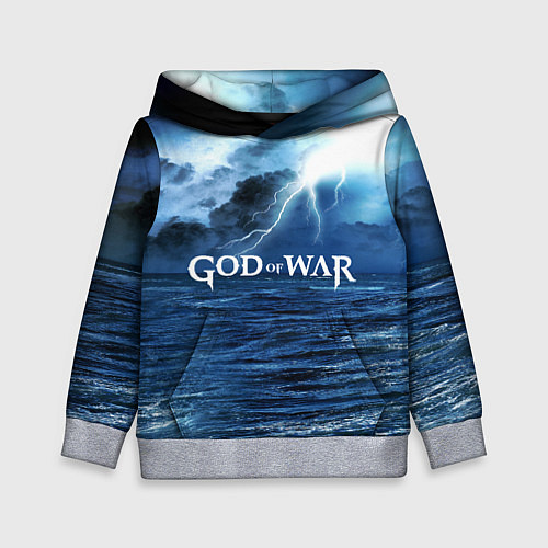 Детская толстовка God of War: Sea ​​rage / 3D-Меланж – фото 1