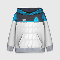 Толстовка-худи детская Detroit: RK900, цвет: 3D-меланж