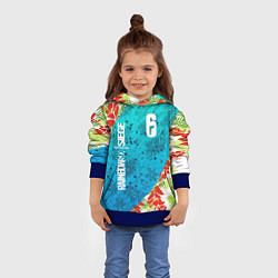 Толстовка-худи детская Rainbow Six: Sunsplash Pack, цвет: 3D-синий — фото 2
