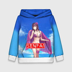 Детская толстовка Senpai: Summer Girl