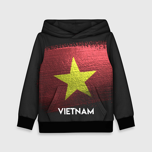 Детская толстовка Vietnam Style / 3D-Черный – фото 1